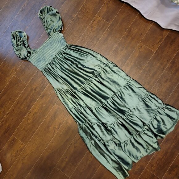 Free People Green Maxi Dress - Picture 5 of 13